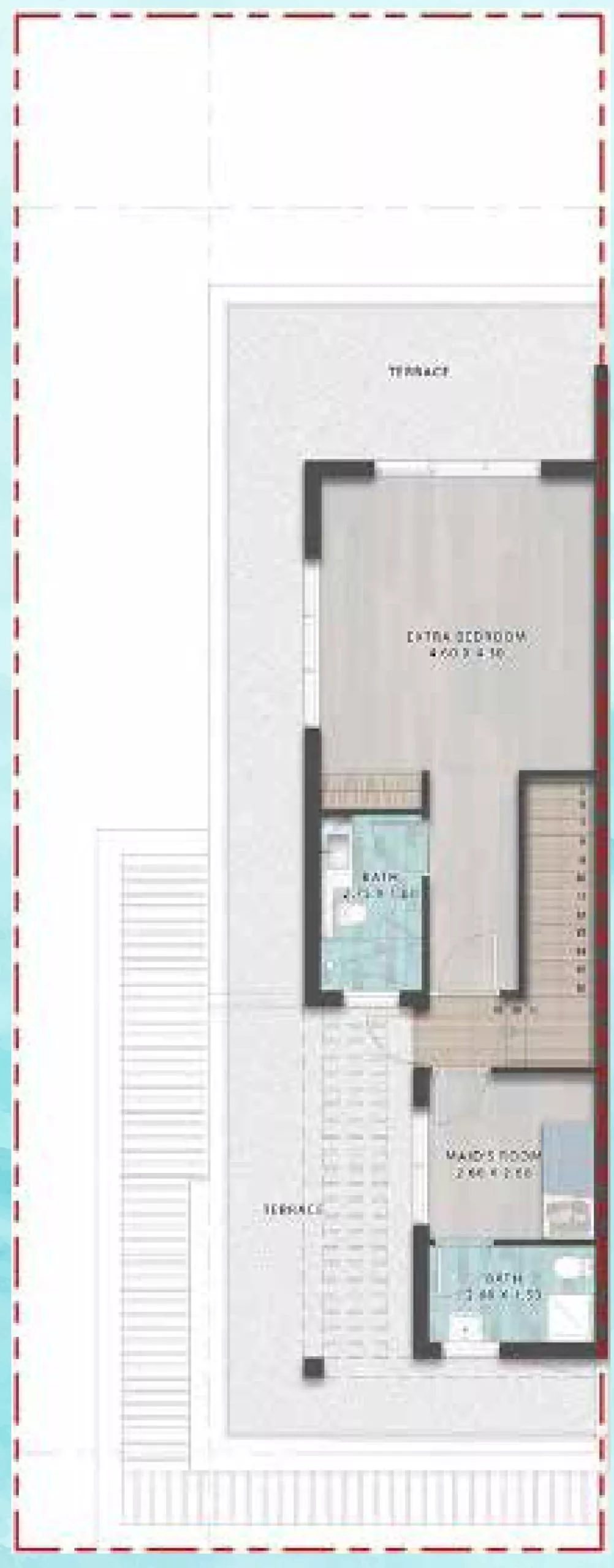 5 bedrooms Apartment - Floor 3