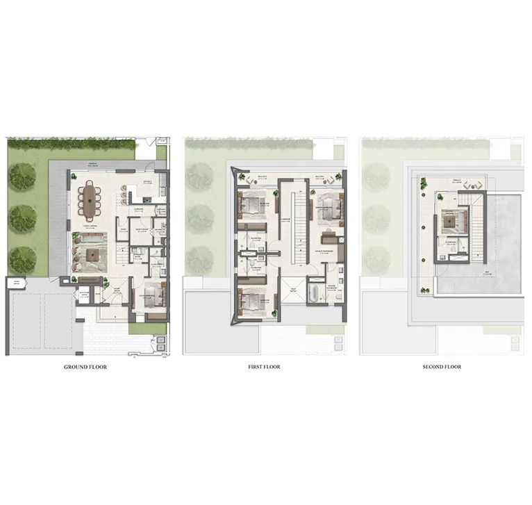 4 bedroom Villas Lotus - Floor 1